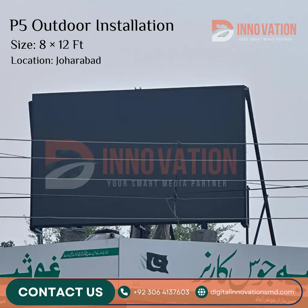 P5 Outdoor Installation – Joharabad